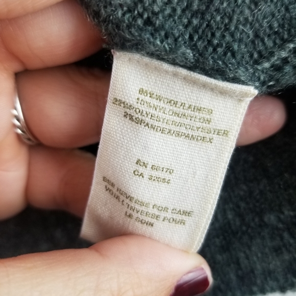 Free People Green Button Up Sweater - Picture 7 of 7